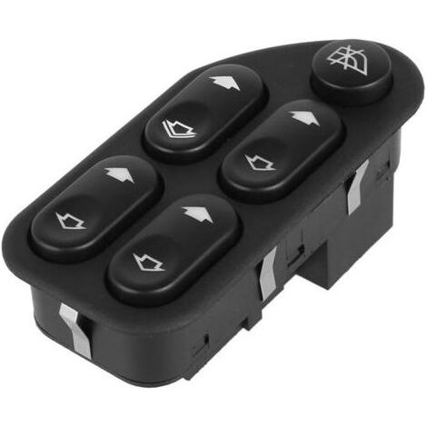 Bouton de commande de fenêtre de voiture Pour Ford pour Ranger pour Fiesta pour Ecosport 2004-2008 interrupteur à bouton-poussoir de remplacement 7S6514529AA (1/4)