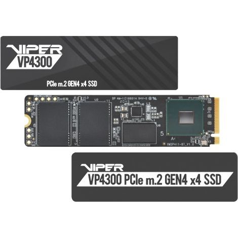 Patriot Viper Vp4300-2tbm28h Ssd 2 Tb M. 2 Nvme Pci-e X 4 Gen 7400 Mb / s (1/5)