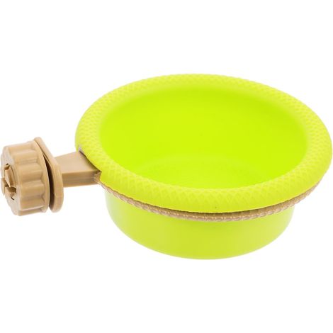 Automatic Multifunctional Caged Bird Bath in Sturdy ABS, Small Size, Integrated Stand for Parakeets and Cockatiels, Pet Bird Enthusiasts (1/5)