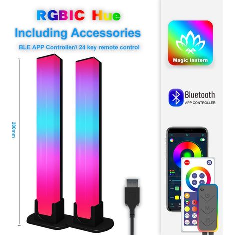 Barres lumineuses LED intelligentes