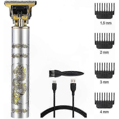 Tondures Homme Sans Fil, Tondeuse Cheveux Rechargeable, Machine Coupe Cheveux Réglable pour Barbier (1/3)