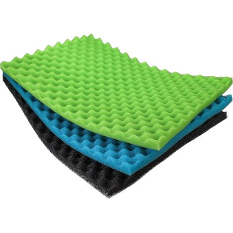 63 x 45cm Média en Mousse Filtration Eponge Convient pour Etang à Poisson (Paquet 1ensemble) (1/5)