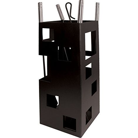 Imex el zorro 10098 - Camino gioco, quadrato (acciaio inox, 50 x 20 x 20 cm) di colore nero utile (1/4)