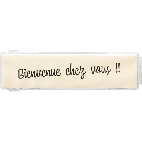 Porte nom à clipser 100 x 25 mm (1/3)