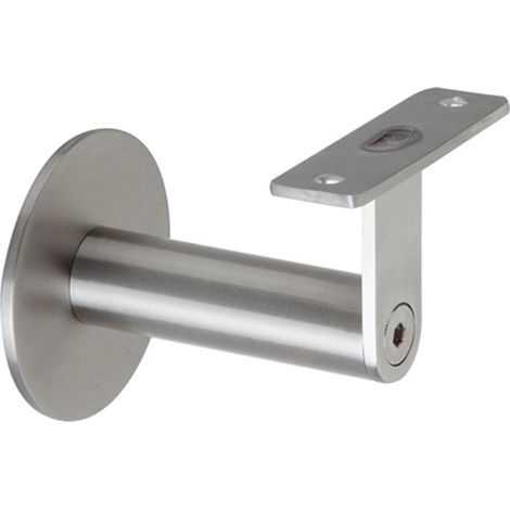 Soporte pasamanos inoxidable para barandas de escalera y exterior