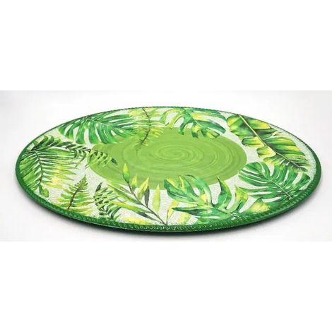 EasyLife EasyLife Vassoio Ovale 50 x 35,5 Cm Bali Verde