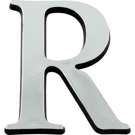 Lettre R Argent Hauteur 40mm - 4621906 (1/2)