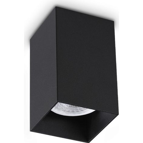 Ideal Lux LOOK Spot encastré carré noir 1x GU10