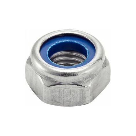 Ecrou Indess.(frein) inox A4-80 - Qualite Inox: A4 - Diamètre: 10
