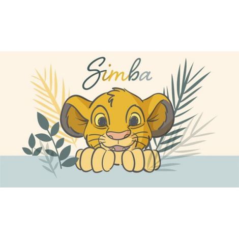 Tapis en mousse - - Simba - 40x60 cm - Multicolore - Lavable en machine (1/2)