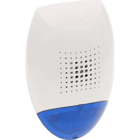 Satel SD-3001-BL Alarma exterior azul con señal sonora