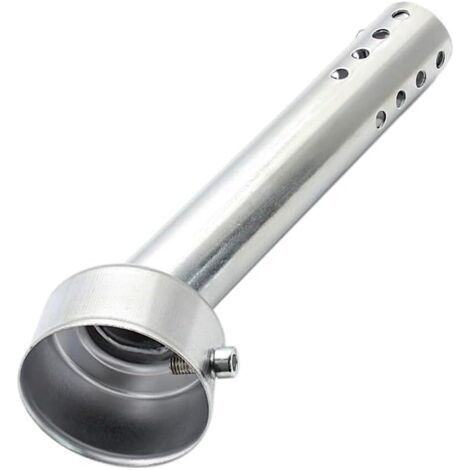 Silencieux d'échappement de moto universel 48mm réglable – Noyau de tuning pour son profond – Bouche ronde pour performance optimisée (1/5)