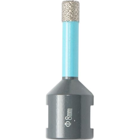 Punta diamantata a corona 8x62mm, filettatura interna M14 per piastrelle in ceramica, marmo e granito Breckner Germany (1/5)