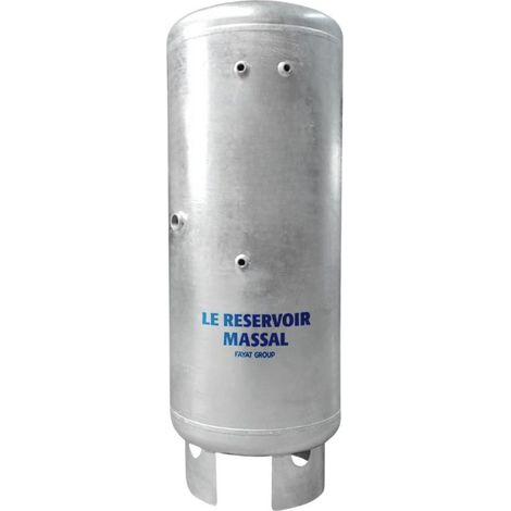 Réservoir galvanisé 300 litres – Pression 4 bars – Construction acier galvanisé – Qualité alimentaire certifiée ACS – Massal (1/5)