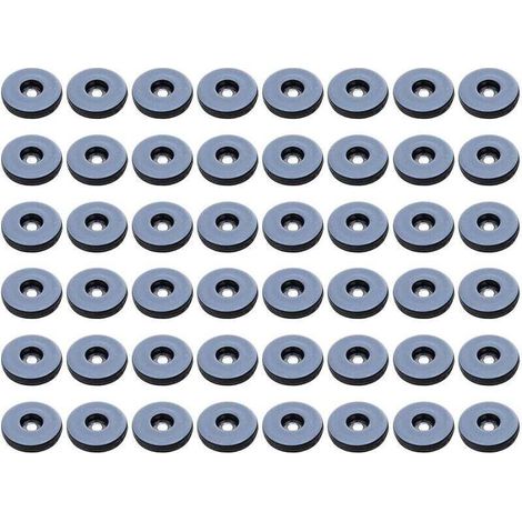 Möbelgleiter, 48er-Pack runde Teflon-Möbelgleiter, vibrationshemmende Möbelgleiter – 19 mm, (rund) (1/4)