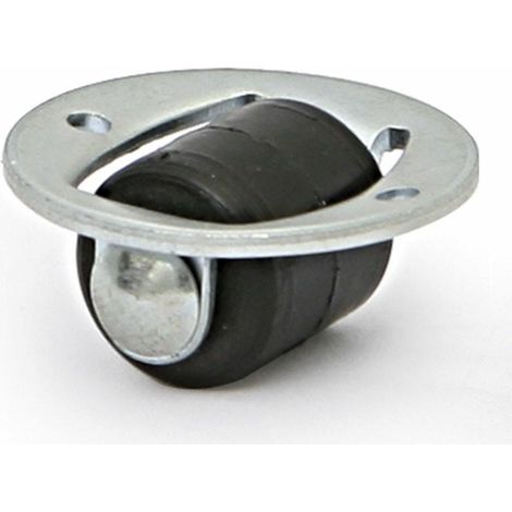Q&ampQ rodillo transl. neo aro d13 con placa zincado , El rodillo transl. neo aro d13 c/placa zn es una rueda para muebles de la marca Q&ampQ, con un diámetro de 1 (1/2)