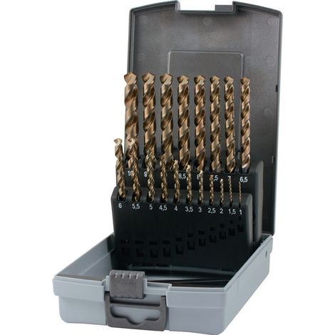 Ruko 228214RO Juego de Brocas Helicoidales HSSE-Co 5 Metal (1/5)