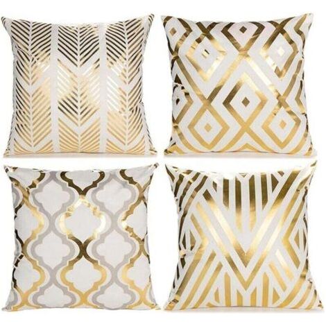 Lot de 2 Housse de Coussin Moderne 45x45cm Vert Feuilles Motif Housse Coussin en Polyester Taie d'oreiller Coussins de Canapé Décoratifs pour Exterieur Jardin Chaises Salon Chambre Maison Décor (1/4)