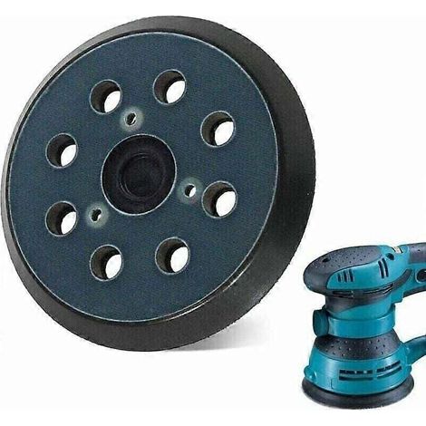 Patin de ponçage pour Makita BO5010. Disques abrasifs 8 trous pour Makita BO 5010. 5030. 5031. 5041. (1/5)