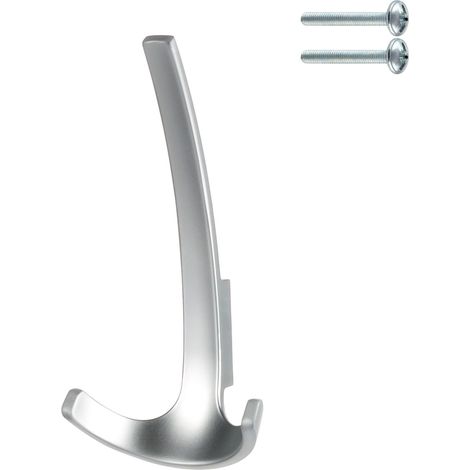 Appendiabiti a tripla parete con fissaggio a scomparsa, finitura cromo opaco, Riex XV32 (1/5)