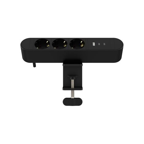 MicroConnect MC-mdps-EU3-30W Feststeckdose, 3x Schuko, 3x USB (1/4)