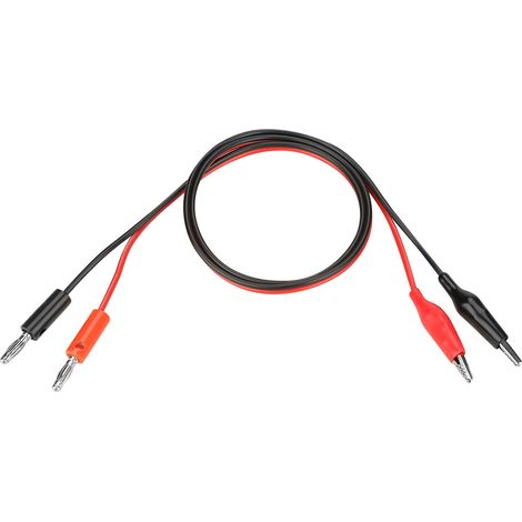 Ausgangskabel mit Bananenstecker und Klemme, 30 V, 5 A, für einstellbares, geregeltes Gleichstromnetzteil (1/5)
