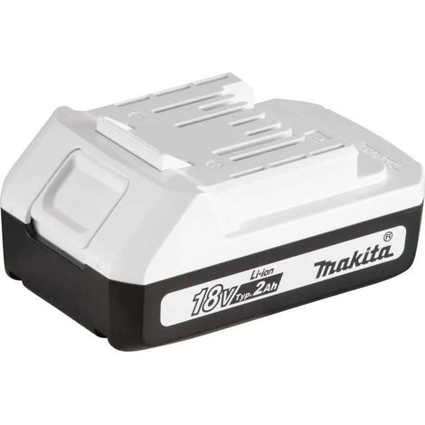 Batterie 18V 2Ah – BL1820G – Li-ion pour outils MAKITA G-series – Recharge avec chargeur DC18WA et DC18WB