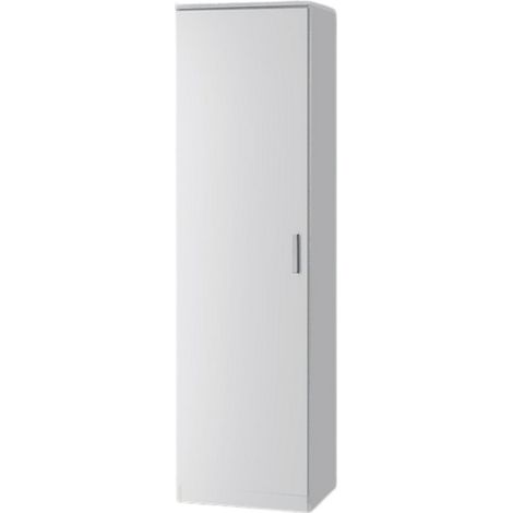 Armadio a una porta collezione ALABAMA - Colore Bianco.