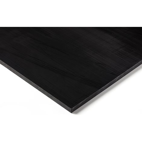 Plaque PA RS PRO Noir, 500mm x 500mm x 30mm ( Prix pour 1 Lot )