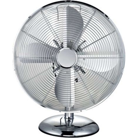 VENTILATORE CROMO TAVOLO EFFE - VOLT 230 WATT 40 MM 300 VELOCITA' 3 - 1 pezzo