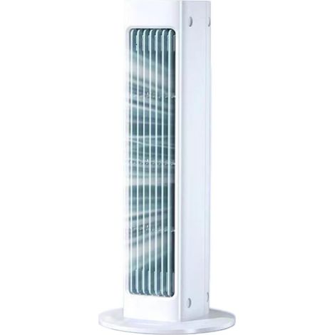 Breezamax Luftkühler mit USB-Anschluss, tragbare Mini-Klimaanlage, 3-stufiger Luftkühler, kein Bohren erforderlich, für Schlafzimmer und Büro, Wand- und Tischmontage, sparsam und leise (1/5)