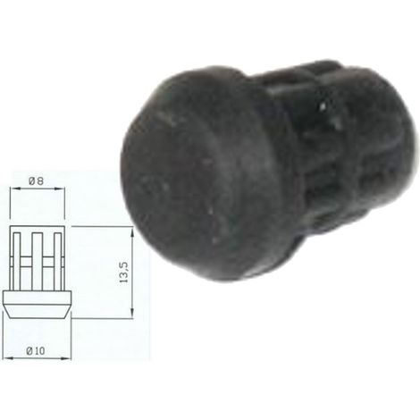 CONFEZIONE 4PZ PIEDINO GOMMINO POGGIA GRIGLIE PER PIANO COTTURA FOSTER Base 10mm