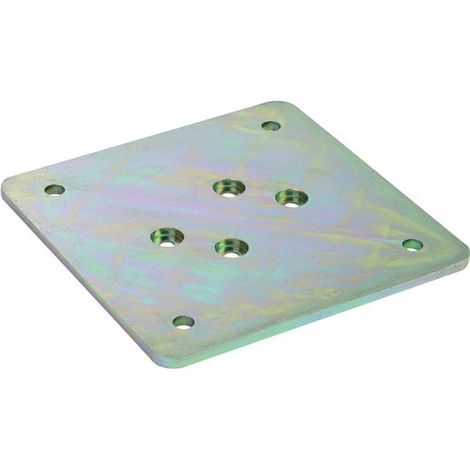 Bodenbefestigungsplatte F900 für Pfahl P900 – Decayeux