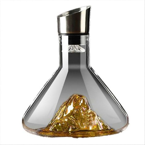 Carafe à vin transparent carafe à vin avec aérateur Jinshan (1/5)