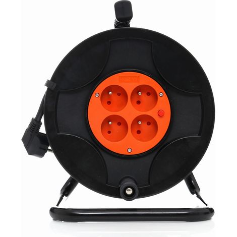 Avvolgicavo di prolunga da giardino 50 m / 3 x 2,5 mm KD4018 (1/5)