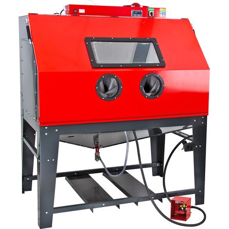 Sandstrahlkabine Sandstrahlgerät Sandstrahlanlage Sandstrahler SK1200 (1/5)