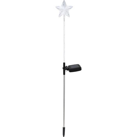 Lampe colorée d'intérieur extérieure à 6 LED à énergie solaire pour pelouse de jardin DecorationStar (1/5)