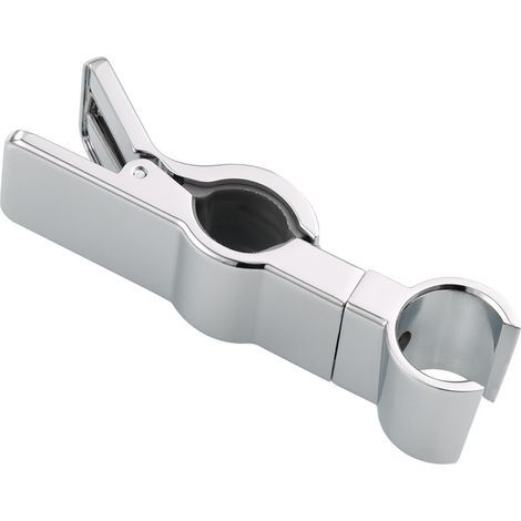 Shower Head Holder, Shower Bar, No-Drill Shower Head Holder, 45° Adjustable Shower Head Clamp (1/5)