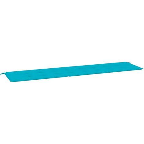 Coussin de banc de jardin,Coussin d'extérieur turquoise 200x50x4 cm tissu CFW588095 (1/5)
