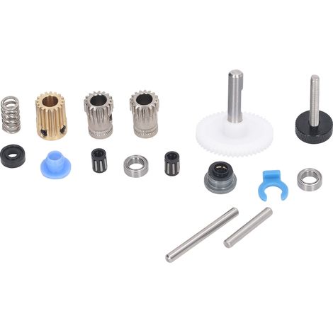 Kit de montage pour extrudeuse à double engrenage pour imprimantes 3D, accessoire de montage pour extrudeuse à double engrenage Voron 0.1 2.4 (1/5)