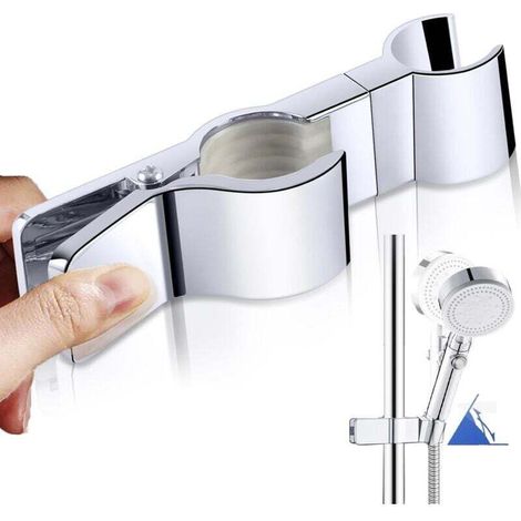 Shower Head Holder, Swivel Shower Holder, Hand Shower Holder, Bathroom Fixtures, 45° Swivel Shower Head Holder, Shower Rod, Shower Head Holders if MUMU (1/4)