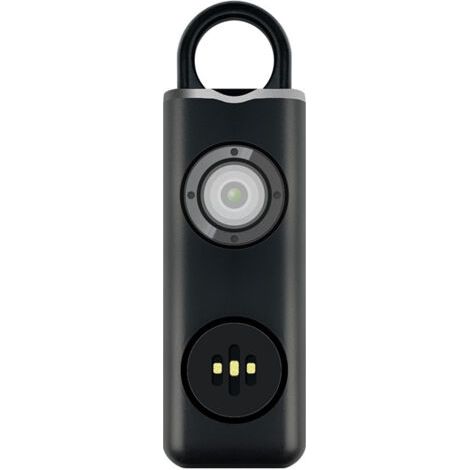 Alarme personnelle, Ring Alarm de 130 DB avec Signal LED, Porte-clés de Chargement USB Type-C, Alarmes de Poche pour Enfants, Femmes, Personnes Âgées et Étudiants (1/4)