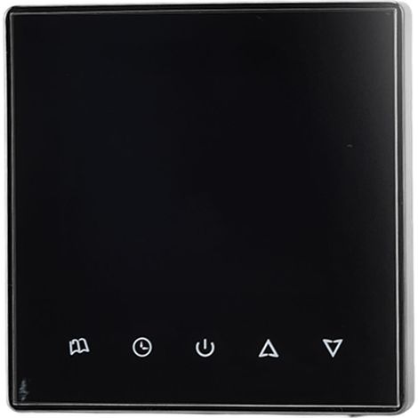Thermostat intelligent multifonction programmable pour climatiseur, chauffe-eau et chauffage au sol, 220 V CA, gris (1/5)