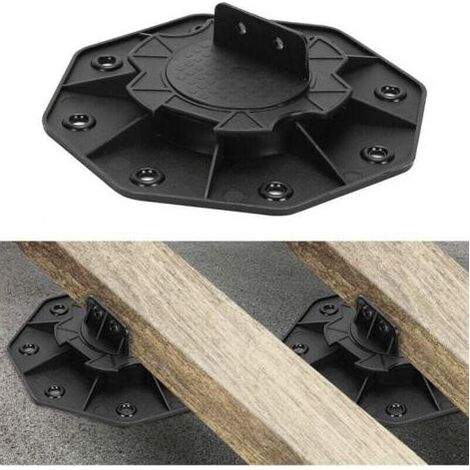 PLOT RÉGLABLE DE 18 À 30 MM , XU,POUR TERRASSE BOIS ET COMPOSITE 10x, produit qualité supérieure, durable et fiable, matériaux sélectionnés, conforme normes, easy à utiliser - (1/4)