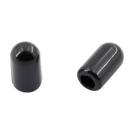 Bouchon d'extrémité non rétractable TRU COMPONENTS TC-EP-0308203 1592743 noir 100 pc(s) (1/2)