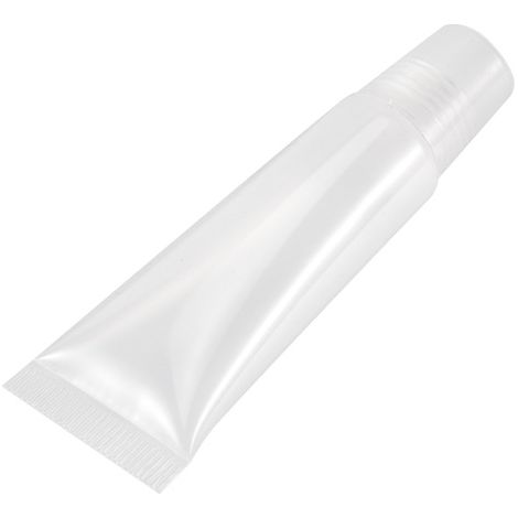 100 flacons souples en plastique transparent, 10 ml, bec verseur biseauté, bouchon lisse, distributeur de voyage pour émulsions