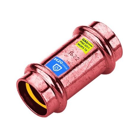 MANICOTTO C/BATTUTA A PRESSIONE FF ACQUA/GAS Diam. 42