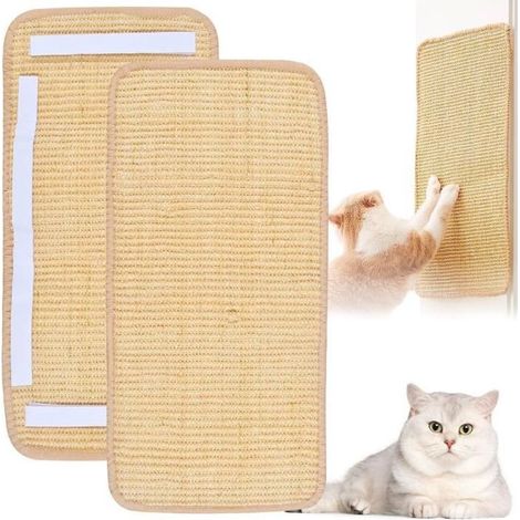 Tapis Griffoir - Non spécifié - 50 x 25 cm - Sisal Naturel - Durable - Intérieur (1/4)