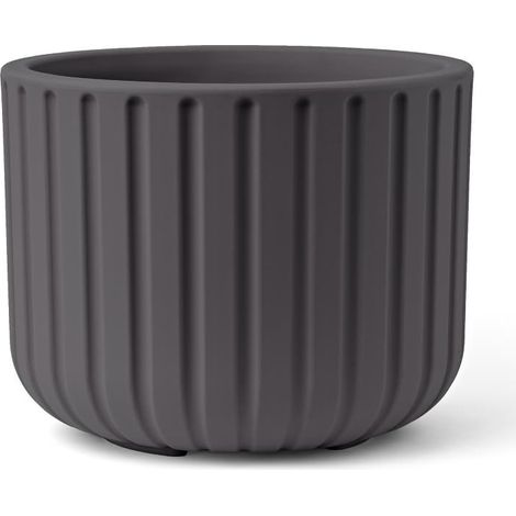 tera® Pflanzgefäße ECHO Basalt dunkelgrau Ø 49 cm - Kunststoff