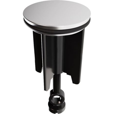 YMYNY Siphon de sol pour lavabo de salle de bain, bonde à relevage manuel, bouchon d'évier, filtre de vidange, bouchon de vidange de remplacement, bouchon de baignoire, 40 mm (1/5)